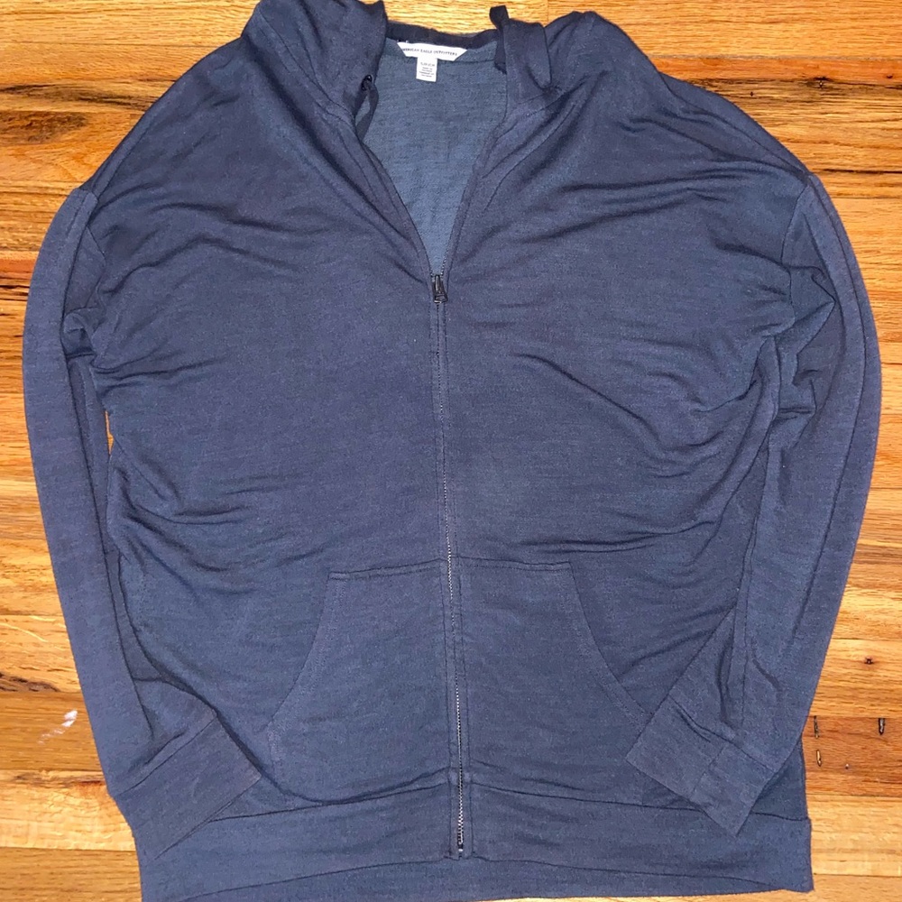 american eagle zip up